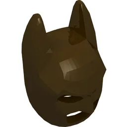 Mask, Batman Cowl [Plain] / Dark Brown