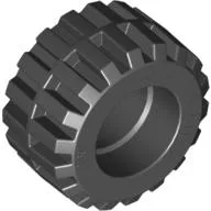 Tyre 21 x 12 with Offset Tread Small Wide and Center Band / Black