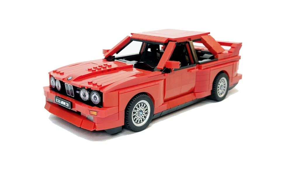 Lego BMW M3 (E30) Sticker Mod