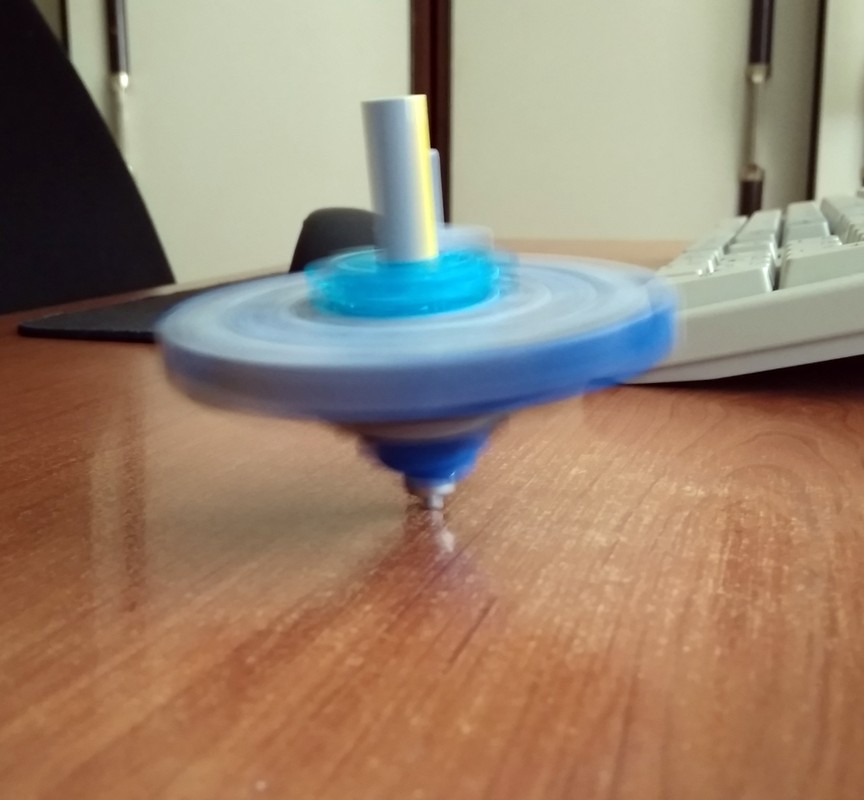 Lego Dreidel skyline