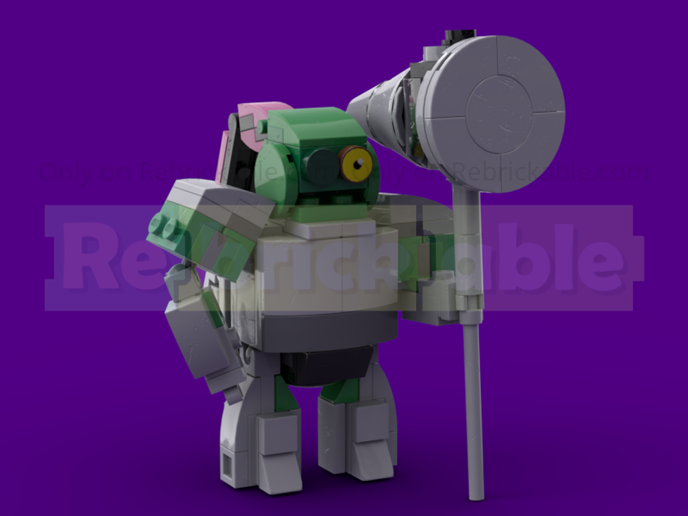 LEGO Deltarune – Hammer of Justice MOC Instructions