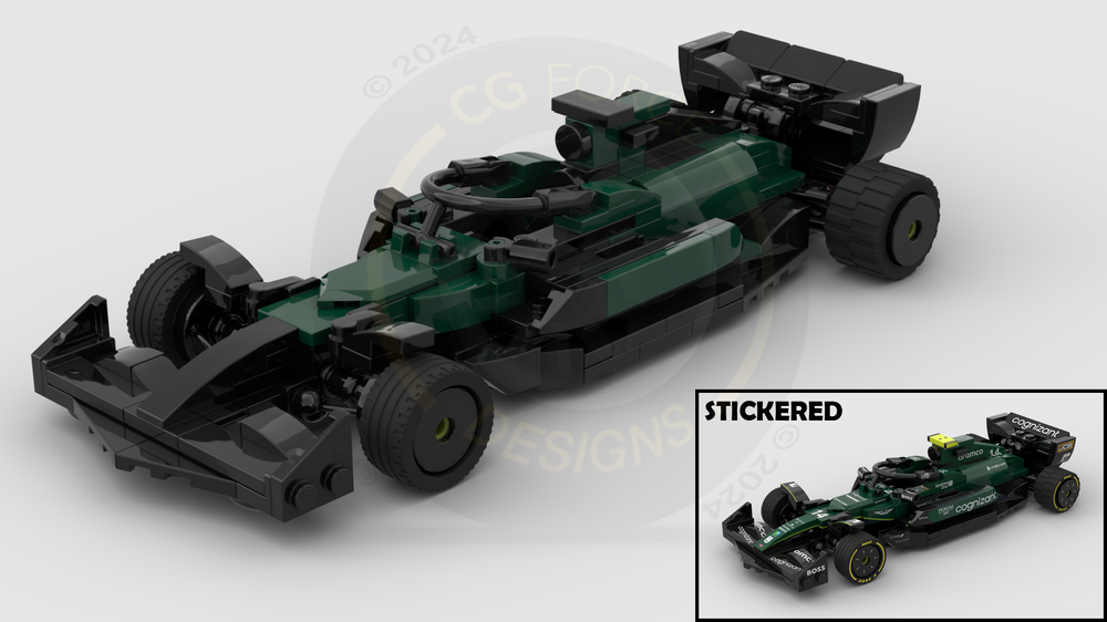 Lego F1 Aston Martin AMR23