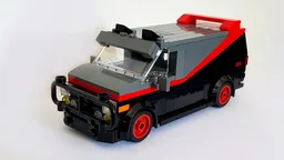 A-Team Van in minifig scale