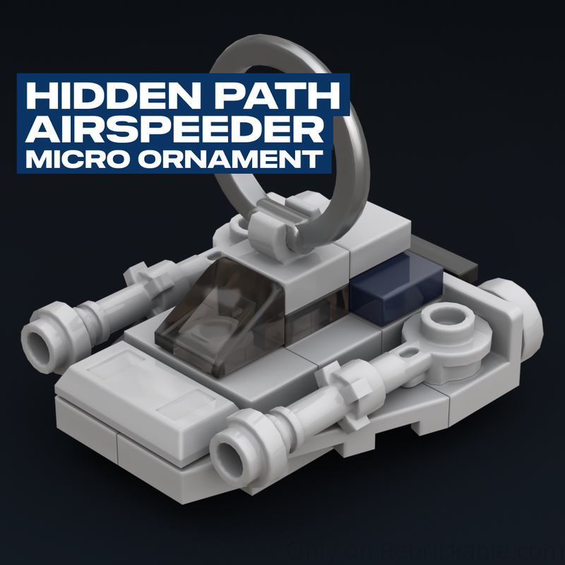 Lego Hidden Path T-47 Airspeeder Micro Ornament