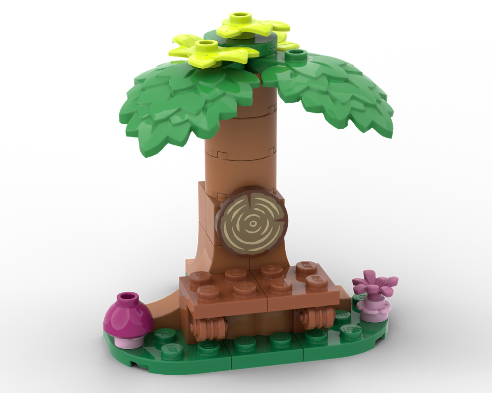 Lego Forest Bench