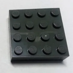 Brick Magnet, 4 x 4 / Dark Bluish Gray