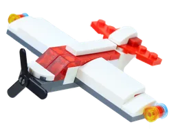 Simple single-engine aircraft.