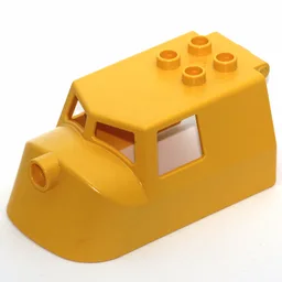 Duplo Train Freight Locomotive Top / Yellow
