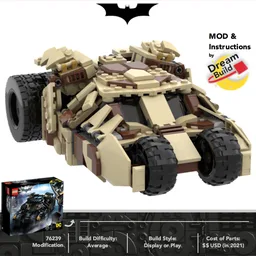 The Tumbler - Camo Batmobile (76239 MOD)