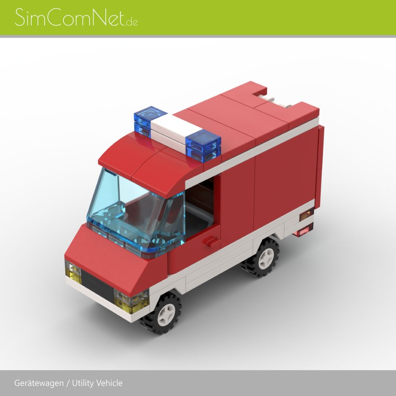 Lego Fire Utility Vehicle