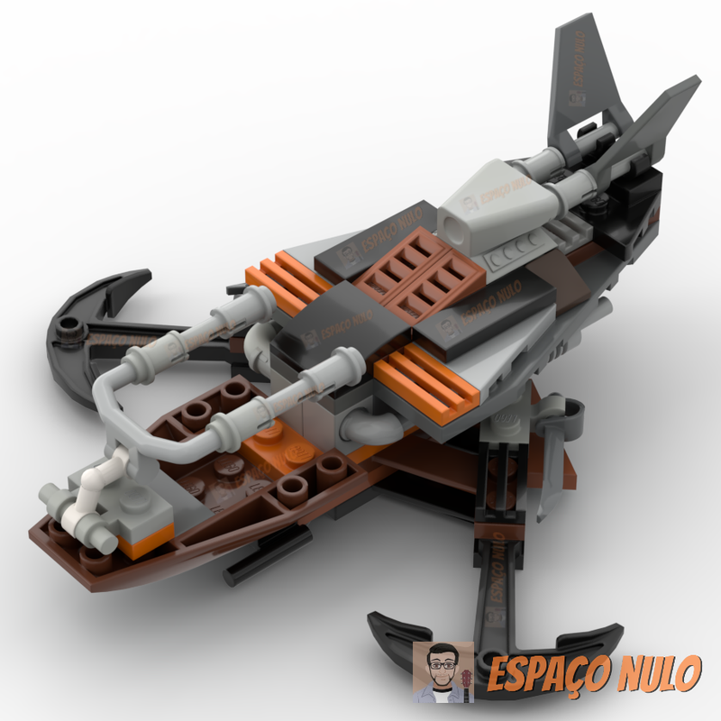 Lego Steampunk jet