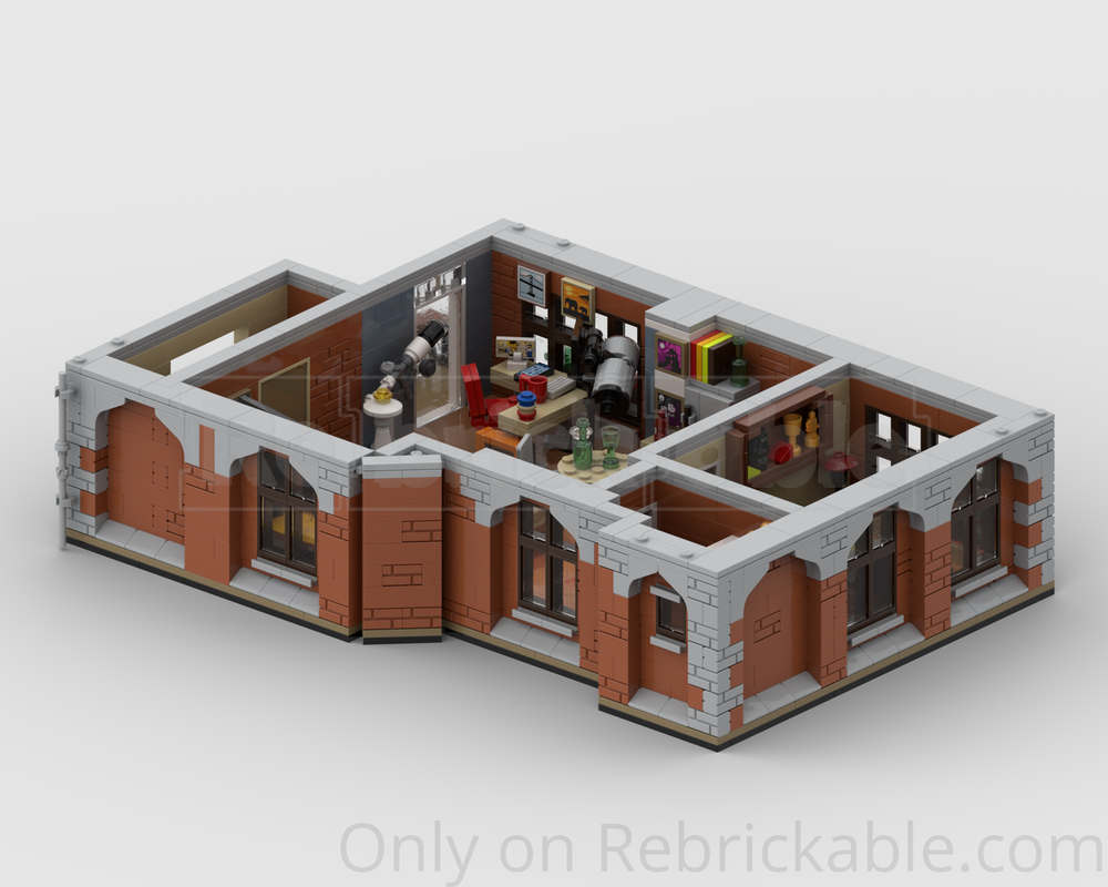 Lego Prime-Time-Building Raj's Apartment