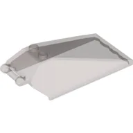 Windscreen 8 x 4 x 2 with Handle and 2 Studs [Solid Studs] [Plain] / Trans-Brown