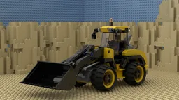 Wheel Loader - Minifigure Scale