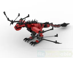 Red dragon (76406 mod+playability mod)