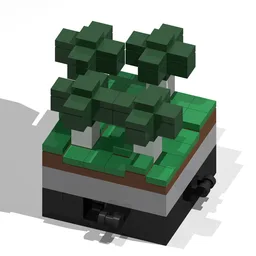 micro biomes: birch forest
