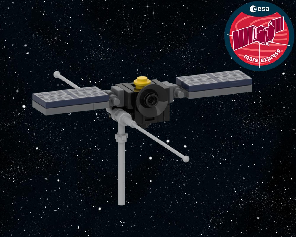Lego Mars Express (~1:110)