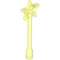 Lego Equipment Magic Wand / Trans-Neon Green