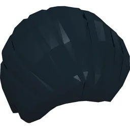 Hair Combed Back / Black