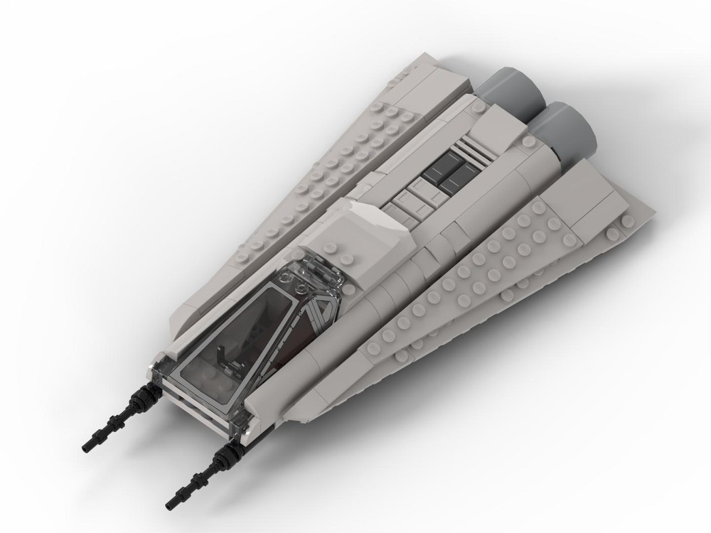 Lego I-7 Howlrunner -style starfighter