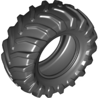 Lego Tyre 81 x 35 Tractor