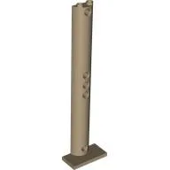 Support Half Round 2 x 4 x 13 / Dark Tan