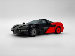 EV Supercar 8-Stud Scale Conversion