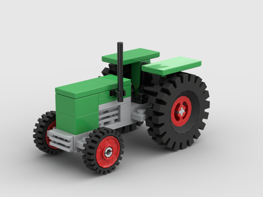 Lego Green Tractor