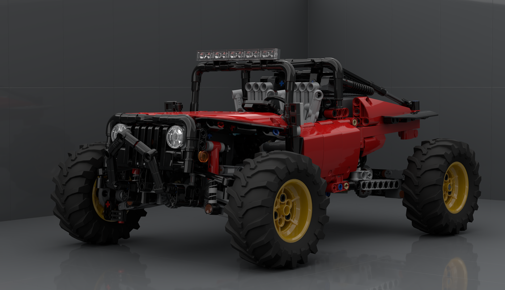 Lego Jeep Renegade 4x4 King of the Hammers