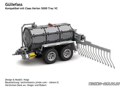 Liquid manure spreader