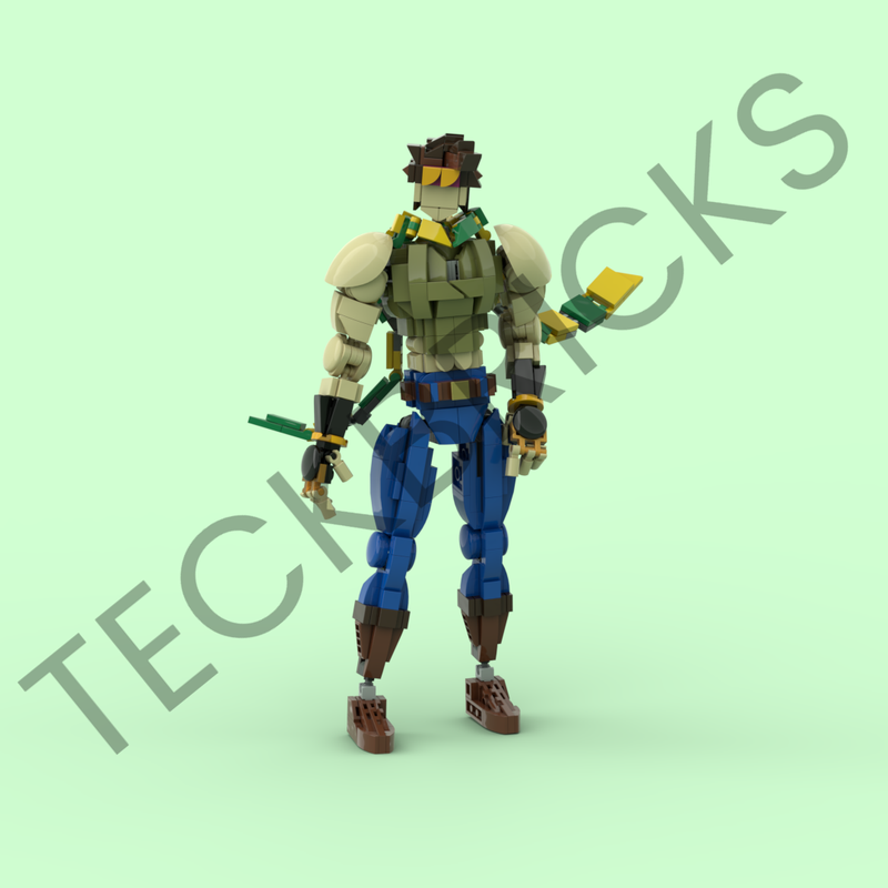 Lego Joseph Joestar (JoJo's Bizarre Adventure)