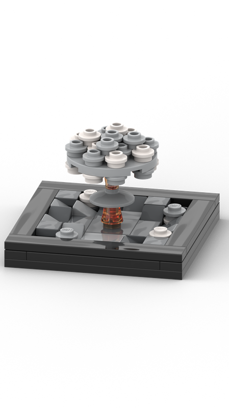Lego Atomic mushroom Diorama