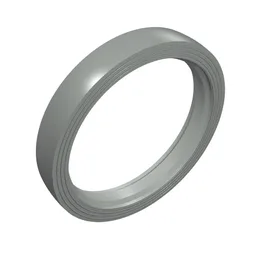 Tyre Smooth Old Style - Large / Light Gray