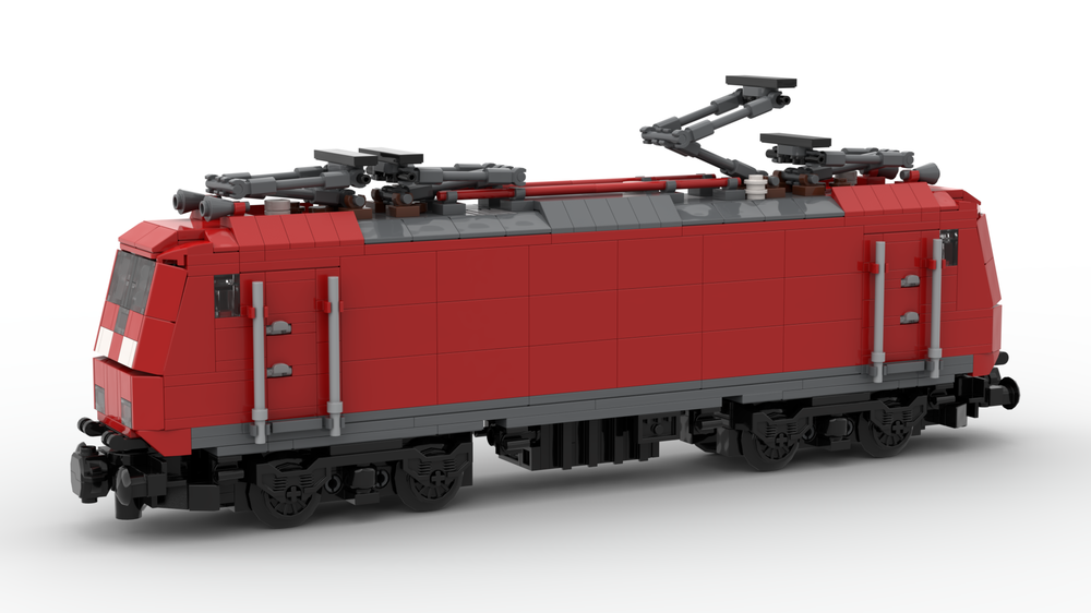 Lego Bombardier Traxx 1 DB / german Series 185 with 4 Panthos