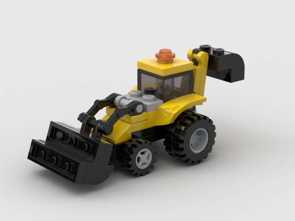 Lego Mini Backhoe