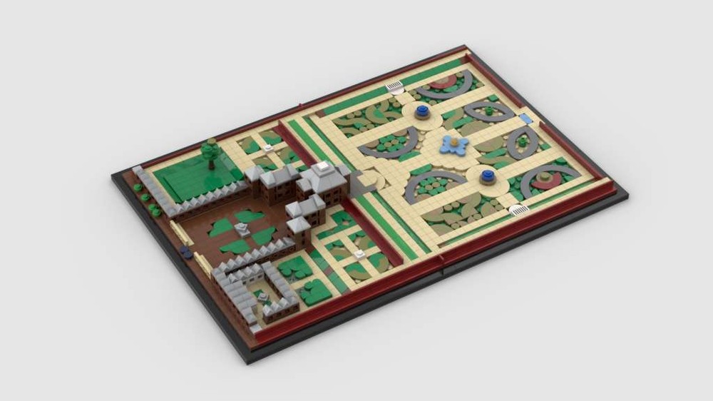 Lego Royal Dutch Palace Paleis 't Loo Landmark (Apeldoorn, Netherlands)
