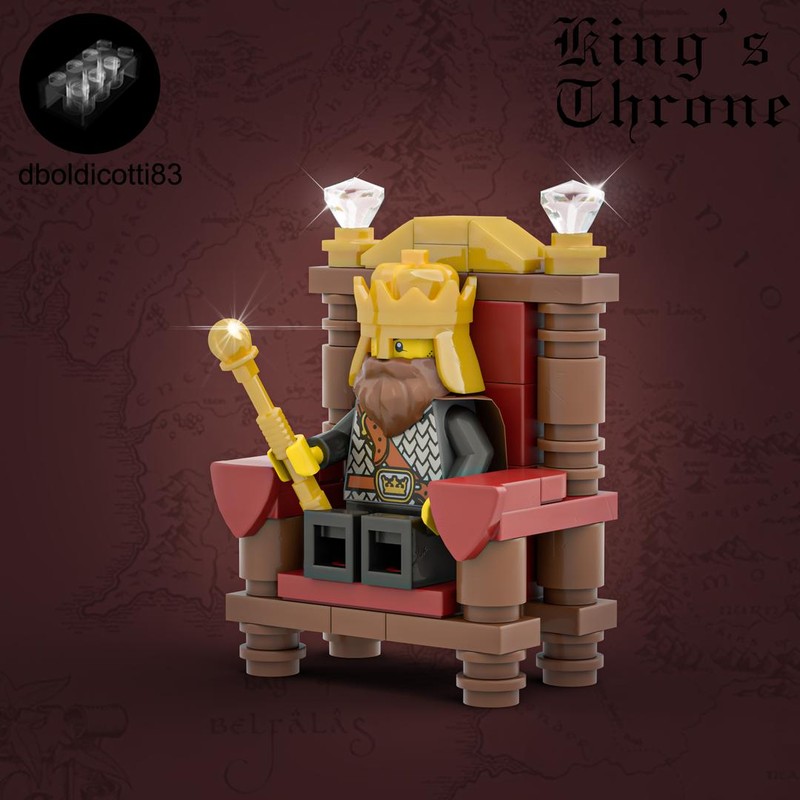 Lego King's throne