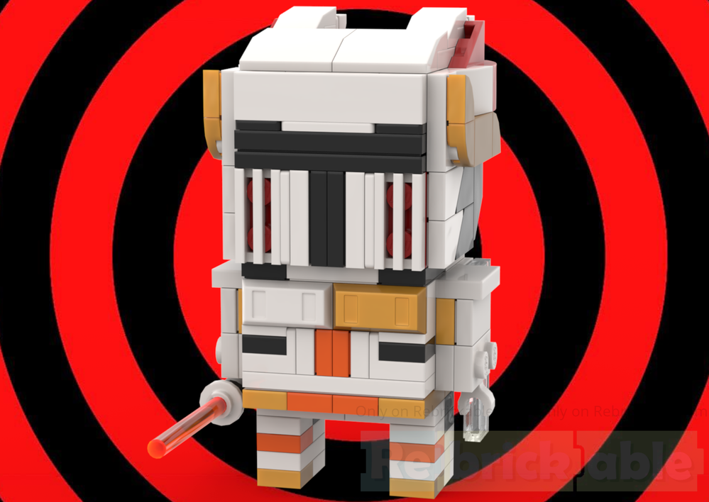 Lego Akira Konoe BrickHead (Shadow) - Persona 5 Strikers