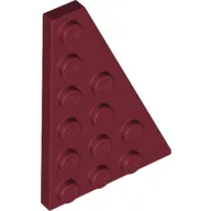Wedge Plate 6 x 4 Right / Dark Red
