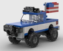 Chevy Squarebody (Not Minifig Scale)