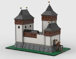 Bohemian style medieval castle