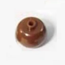 Pen Bead, Round Orb / Brown