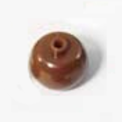 Lego Pen Bead, Round Orb / Brown