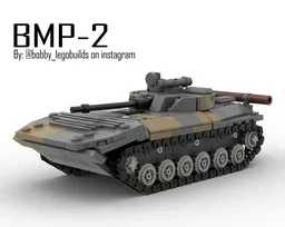 Lego BMP-2 in 1/45th scale