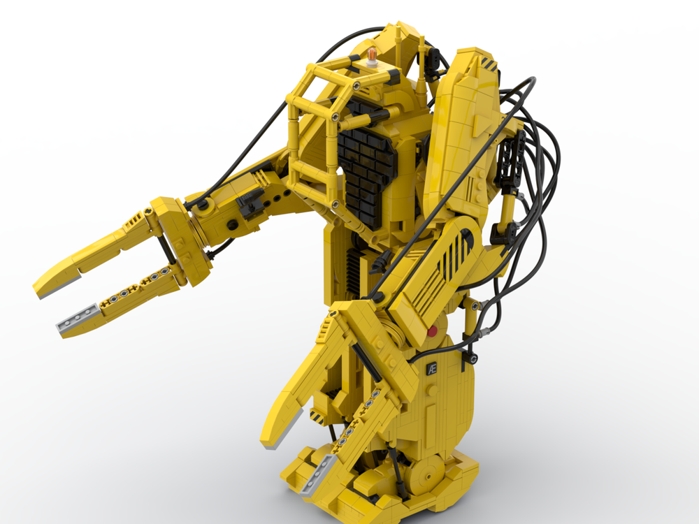 Lego Ripleys Powerloader from Aliens 2