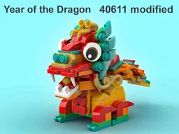 Year of the Dragon 40611 modified