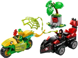 Spin and Electro Dinosaur Vehicle Chase