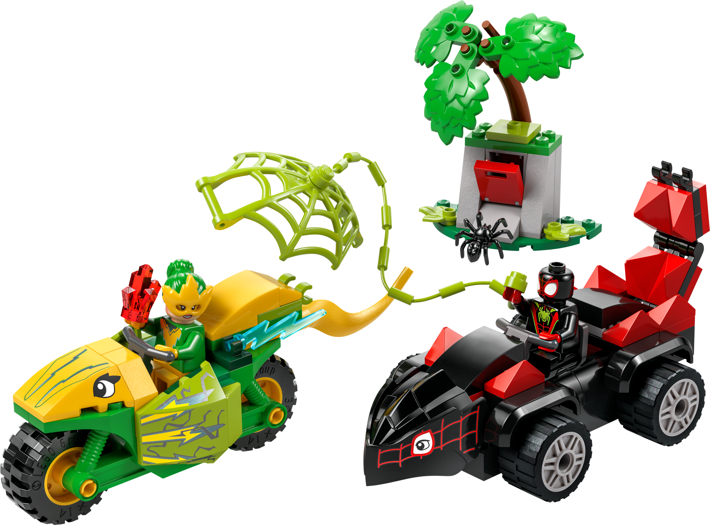 Lego Spin and Electro Dinosaur Vehicle Chase