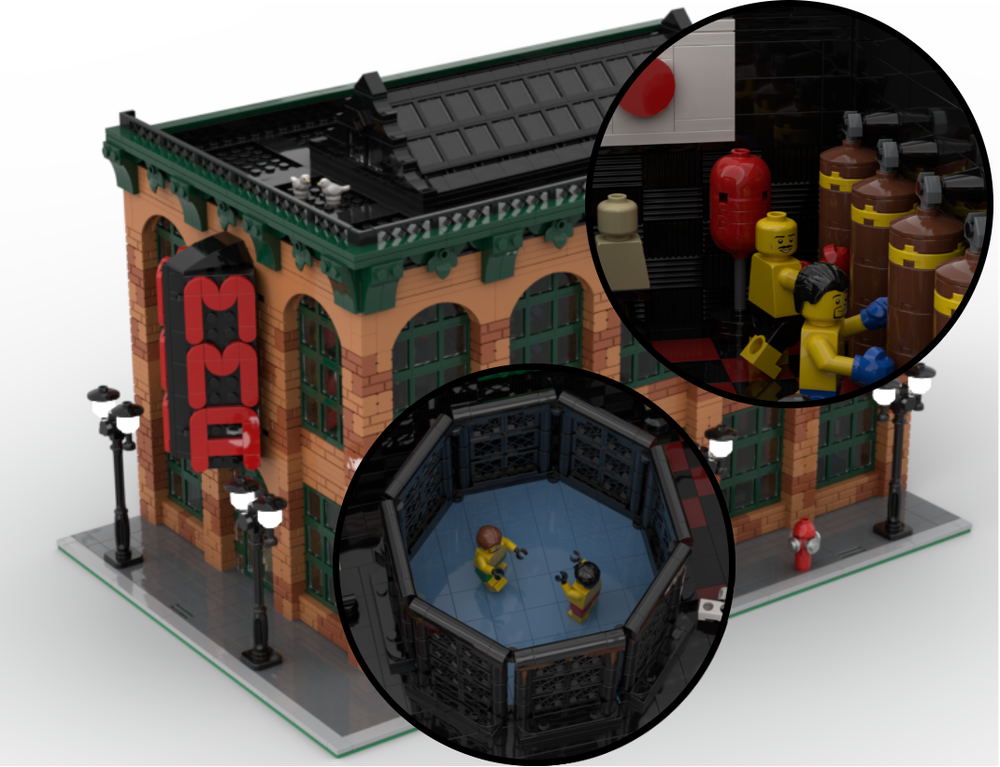 Lego MMA Gym
