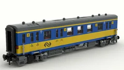 NS 2 class Carriage with disabled and bicycle entrance